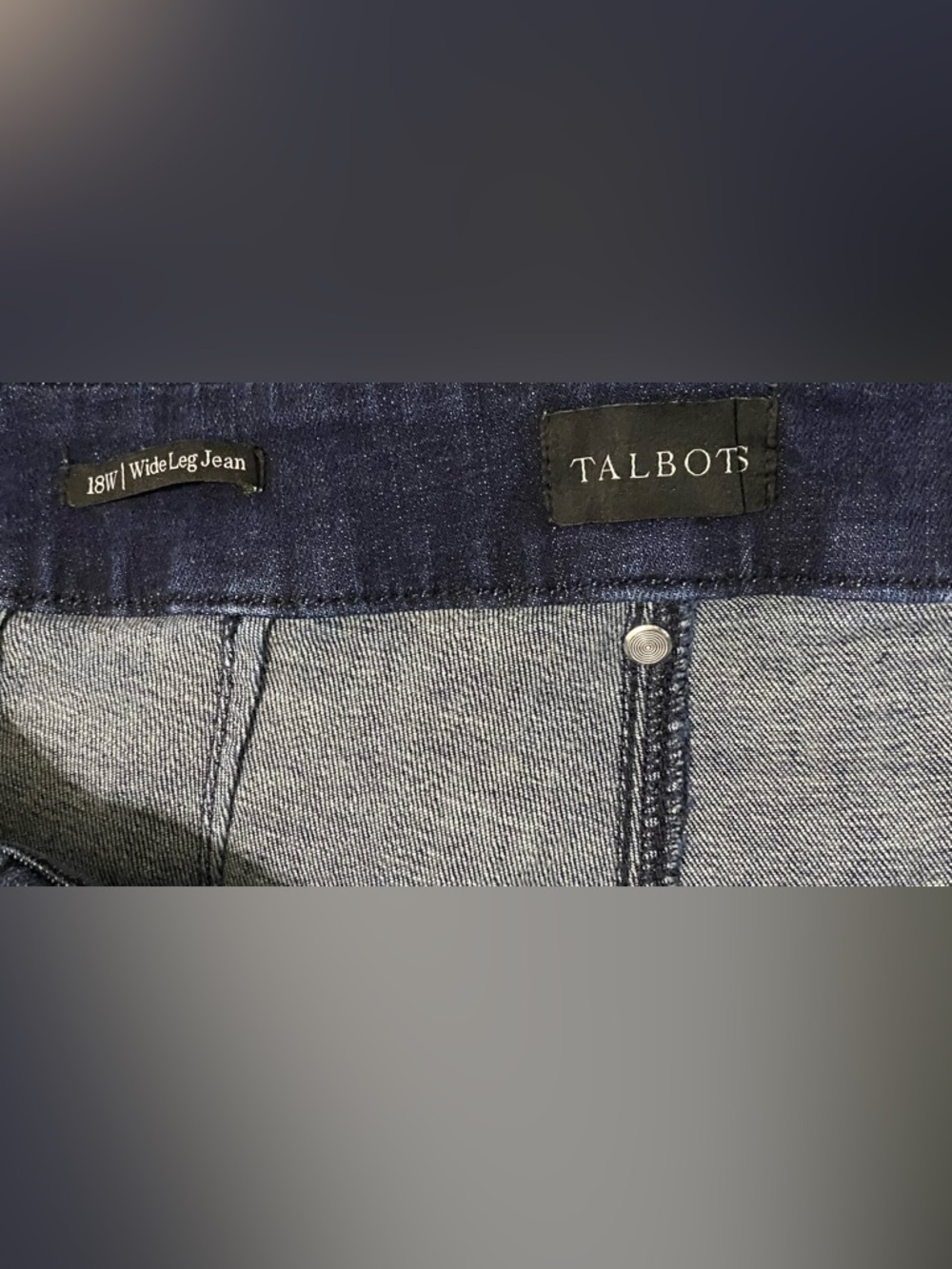 Talbots Wide-Leg Jeans - Picture 4 of 4